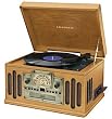Crosley CR74 Oak Musician Turntable - Entertainment Center