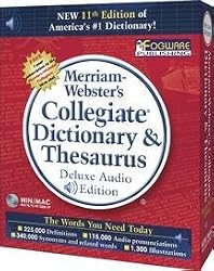 FOGWARE PUBLISHING 95797 MERRIAM-WEBSTER s COLLEGIATE DICTIONARY - WIN 98 ME NT 2000 XP / MAC 8.6-9.X - CLASSIC - X 10.1 -