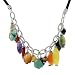 Sterling Silver & Semi-Precious Stones Fashion Necklace