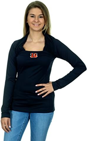 NFL Women's Cincinnati Bengals "Red Zone" Long Sleeve Top (Medium)