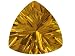 Jewelry : MIN 4.25CT 12X12MM TRILLION MADEIRA CITRINE