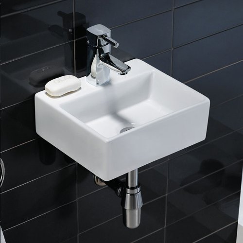 Birch Wall Mounted Cloakroom Basin Jan L. Grogan