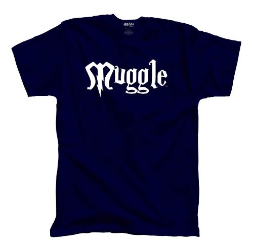 Harry Potter and the Half-Blood Prince Muggle Youth Navy T-shirt Tee