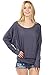 Le More Women's Thermal Dolman Jersey Top