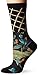 Stance Women's Tweets McGee Floral Lattice Arch Support Everyday Crew Sock