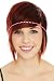 Clear Gemstone Pink Stretch Headband