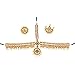 Fashionatelier Baby Dance Set Metal Bharatanatyam Full Dance Set(10 Items) for Kids