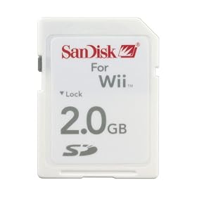SanDisk for Wii 2GB SECURE DIGITAL (GAMING)