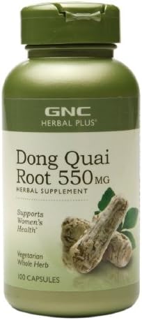 GNC Herbal Plus Dong Quai Root 550mg, Capsules-100 ea