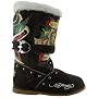 Ed Hardy Boot Straps EH18FBS102W Choco Boots