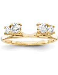 Ann Harrington Jewelry 14k Yellow Gold .46 Ct Tw Diamond Ring Wrap