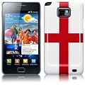 Samsung i9100 Galaxy S2 St George England Flag Glossy Hard Case Cover Protector from The Keep Talking Shop Samsung i9100 Galaxy S2 Accessories Collection.