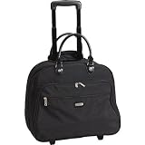 baggallini Carry On Rolling Tote: All Black Women