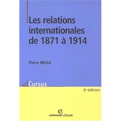 Les relations internationales de 1871 � 1914