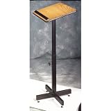 Portable Presentation Lectern Finish: Light Oak