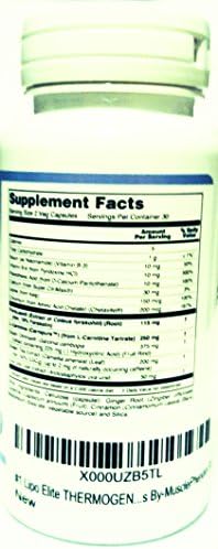 #1 Lipo Elite THERMOGENIC Diet Pills Lose Weight FAST Forskolin+Garcinia Supports Energy and Metabolism, Appetite Control & Diuretic 60 veg capsules By- MusclePhenom Sports