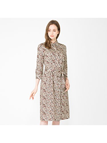 (アマカ) AMACA 【ウォッシャブル】ROSSIサテンドレス V5J41417__