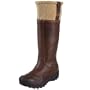 Timberland Women's 63671 Mount Holly Waterproof Fleece-Lined Boot,Dark Brown Burnished,5.5 M US