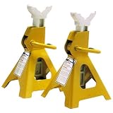 Performance Tool W41021 2 Ton Ratcheting Jack Safety Stands (10-3/8 to 16-3/8) 1 Pair