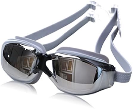 Immortal Boy Adult Teenager Stylish Anti Fog/dust Waterproof Mens And Womens High Definition Goggles For Swimming Driving Racing color grey