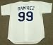 MANNY RAMIREZ Los Angeles Dodgers Majestic Home Baseball Jersey, XL