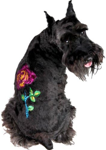 Dog & PET Grooming Hair Glitter Gel - 6 new bright, fun shades (Purple, Blue, Green, Red, Gold and Silver) gel that covers pet's coat in colored glitter