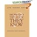How Do They Know They Know: Evaluating Adult Learning (Jossey Bass Higher and Adult Education Series)