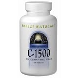 Vitamin C-1500 with Rose Hips 1500mg Timed Release 100 tabs from Source Naturals