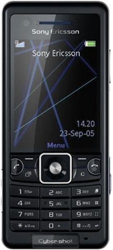 Sony Ericsson C510a  Cyber-Shot Unlocked Phone with 3.2 MP Camera, 3G, GSM, Media Player, and Bluetooth--U.S. Version with Warranty (Black)
