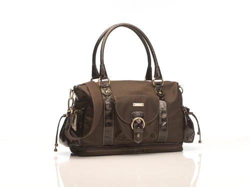 Allison Diaper Bag in Chocolate