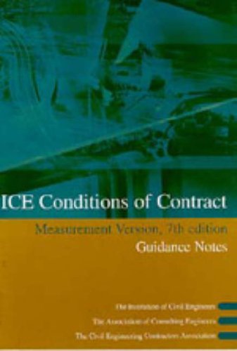 Buy ICE Conditions of Contract: Measurement Version: Guidance notes online at Discounted New and Used prices. Delivered to your door with Off-The-Bookshelf.