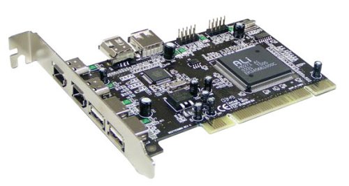 Childrens Toyshop  Electronics : LINDY USB 2.0/1394 FireWire Combo PCI Card