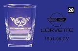 Corvette Engraved Glassware