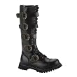MENS SIZING Knee High Boots Gothic Combat Boots Steampunk Hardware