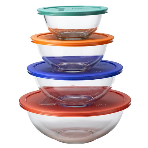 Pyrex Smart Essentials 8-pc. Mixing Bowl Set