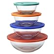 Pyrex Smart Essentials 8-pc. Mixing Bowl Set