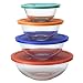 Pyrex  Smart Essentials 8 Piece Mixing Bowl Set