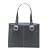 SOLO 15.4-Inch Vinyl Laptop Tote (Black/Blue)