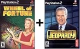 2 Game Combo - Wheel Of Fortune + Jeopardy Playstation 2 PSX