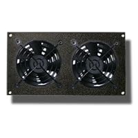 CabCool 802 Lite Dual 80mm Fan Cooling Kit for Cabinet & Home Theaters