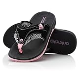 Womens Animal Eden Leather Beach Flip Flops Sandals