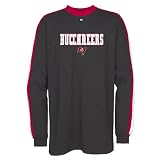 Tampa Bay Buccaneers End of Line Long Sleeve Top, Large