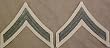 Green on Khaki USMC Chevrons - Private First Class - Male