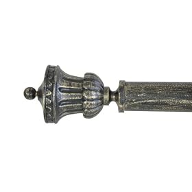 Window Curtain Rod Drapery Rod 52 Inch To 144 Inch Trophy by BackyardBargain LLC