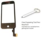 HTC Incredible Droid Glass Touch Screen Digitizer Assembly + Engraving Tool ....