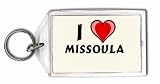 I Love Missoula Keychain