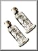 Genuine Large 1 Inch Twin Pack Boston Pump Works Premium Clear includes 2 Lucite Expansion Nipple Cylinders Only
