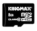 KINGMAX microSDHC�J�[�h �n�C�X�s�[�h class10 8GB SDHC�ϊ��A�_�v�^�t �i�v�ۏ� KM08GMCSDHC101A