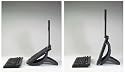 3M LX550 Vertical Adjustable Laptop Riser