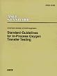 Standard Guidelines for In-Process Oxygen Transfer Testing (Monograph / Technical Council on Lifeline Earthquake Enginee)